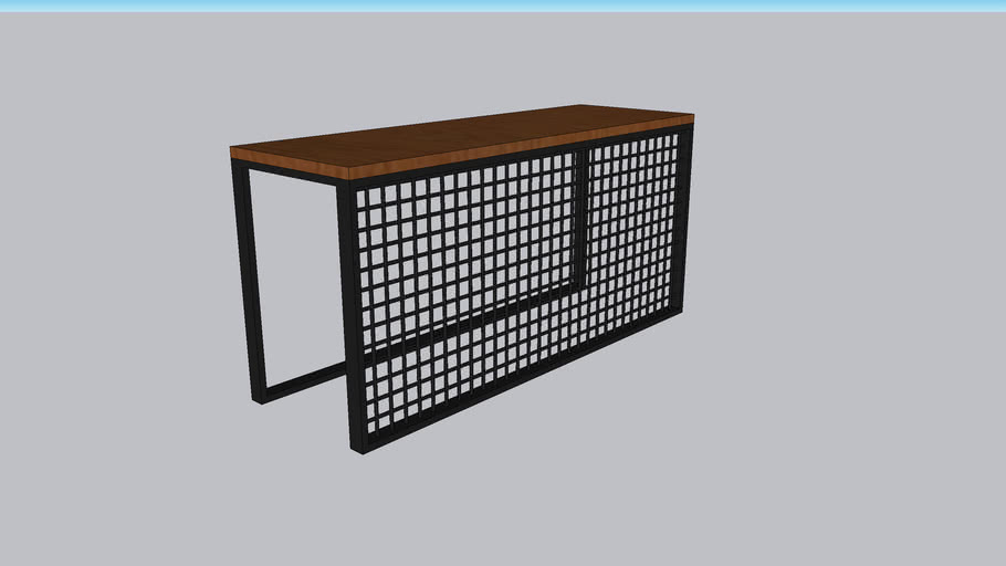 Mesa de recpção 1,50x0,75 | 3D Warehouse