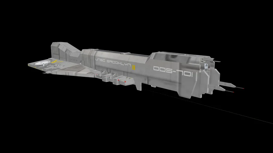 UNSC Brooklyn Class Destroyer DDS-701 | 3D Warehouse