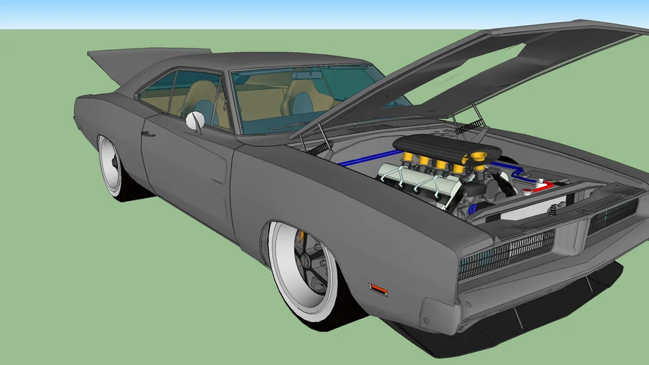 1969 Dodge Charger F1 | 3D Warehouse
