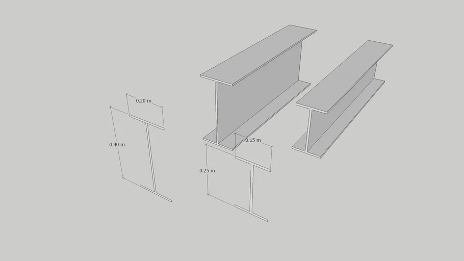 Profil Baja Wf 3d Warehouse