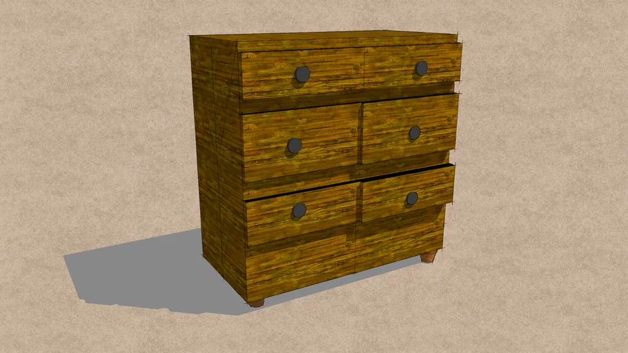 Dresser | 3D Warehouse