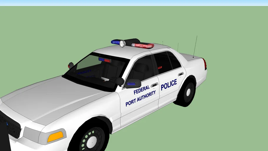 port authority police car