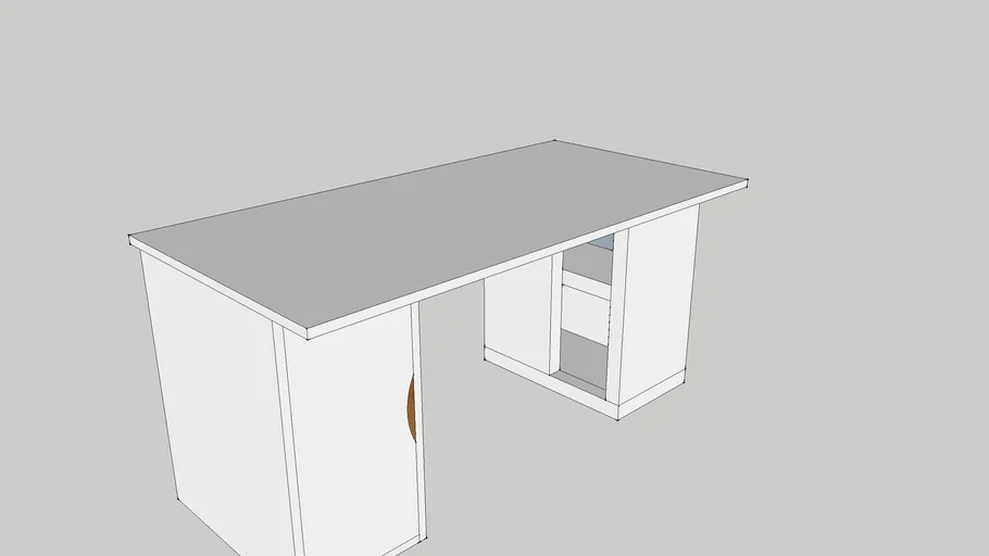 Doen Op tijd Zonnebrand Ikea Alex bureau combinatie | 3D Warehouse