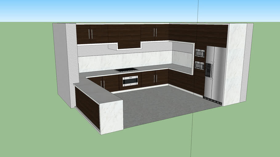 Modern Kitchen | 3D Warehouse