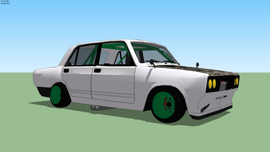 Lada Vaz 21055 22b Swapped 3d Warehouse