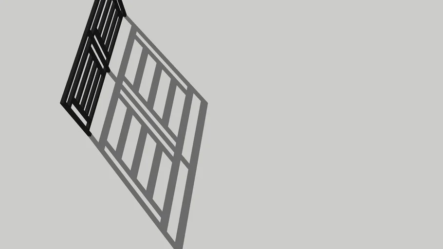 Metal Railing | 3D Warehouse