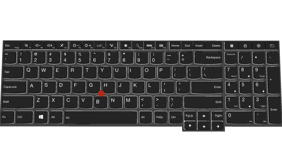 New Keyboard Us Layout For Lenovo Thinkpad L540 T540 T540p E540 T550 T560