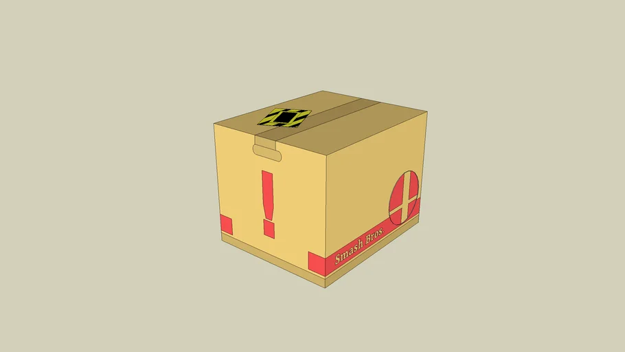demanda discreción igualdad Snakes cardboard box | 3D Warehouse