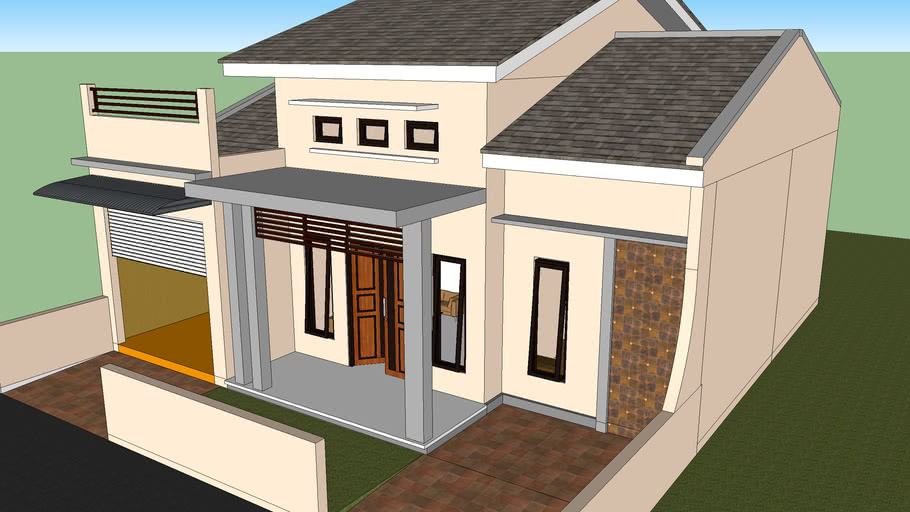 Desain Rumah Minimalis 2 Lantai 3d Warehouse