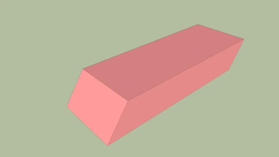 Pink eraser 3D Warehouse