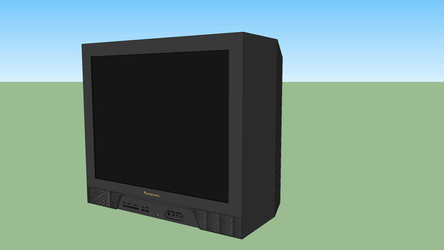 Panasonic CRT TV (CT-36D31) | 3D Warehouse