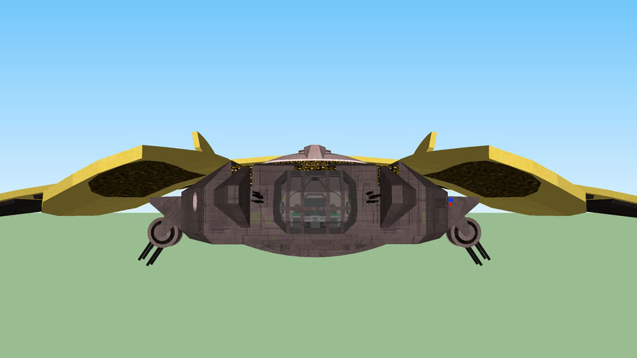 Alien spacecraft 3D Warehouse