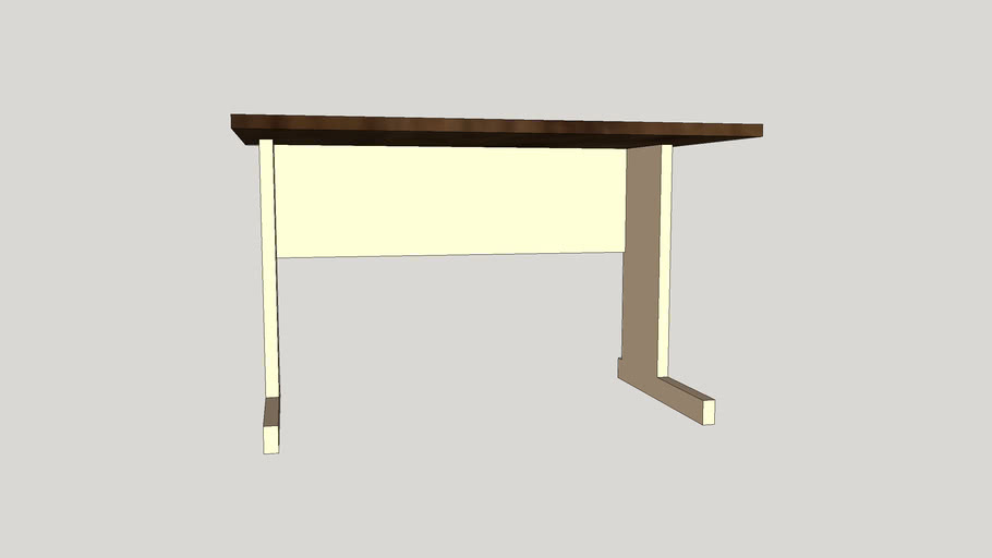 My simple work table | 3D Warehouse