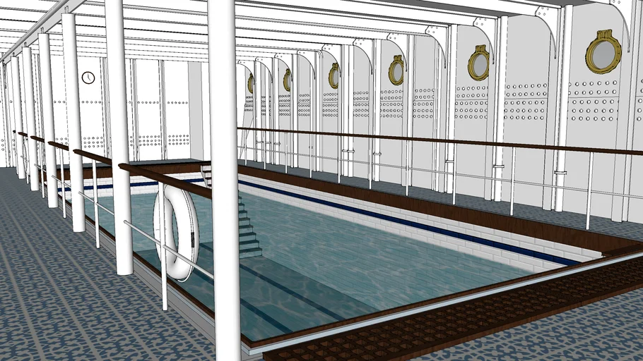 RMS Titanic Swimming Bath | 3D Warehouse