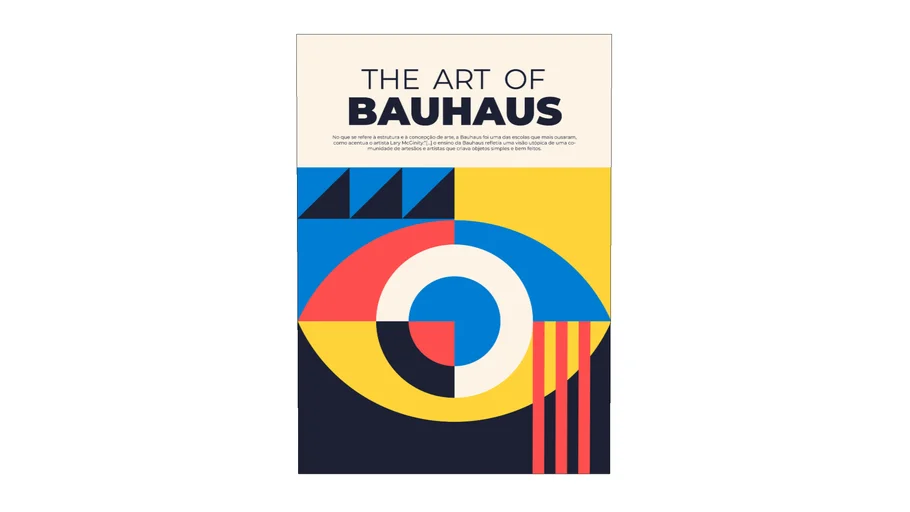 Quadro Decorativo The Art Of Bauhaus