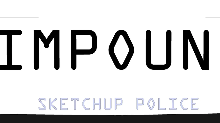 Lee's Cars Impounded 3D Warehouse