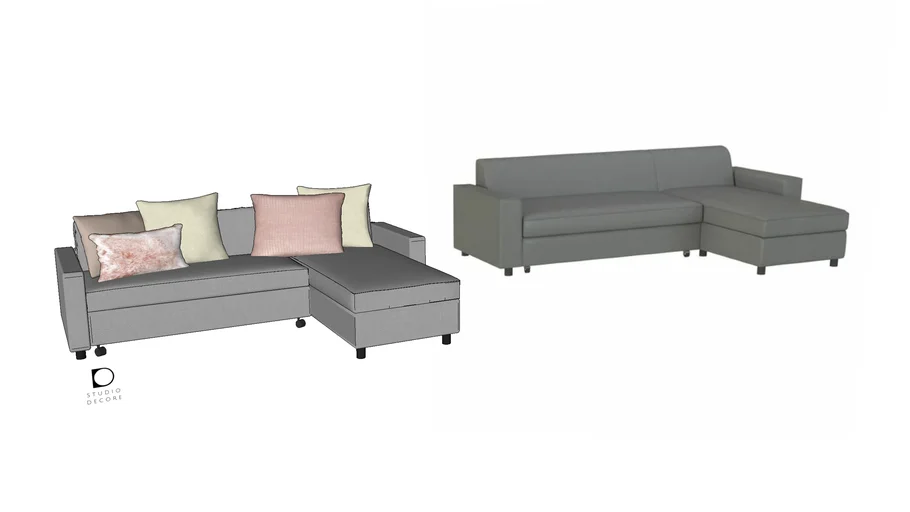MANDAUEFOAM Hamilton Sofa Bed 3D Warehouse