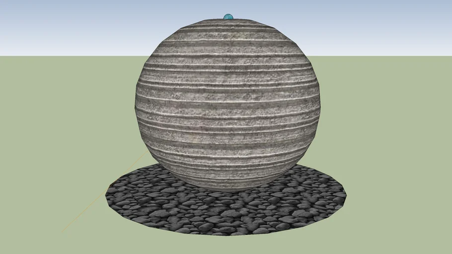 GRANITE SPHERE FOUNTAIN