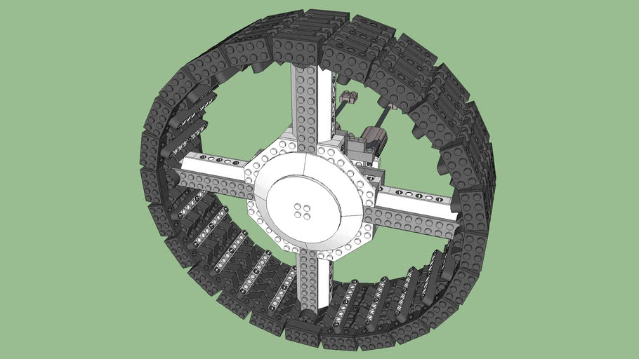 Giant lego wheel 3D Warehouse