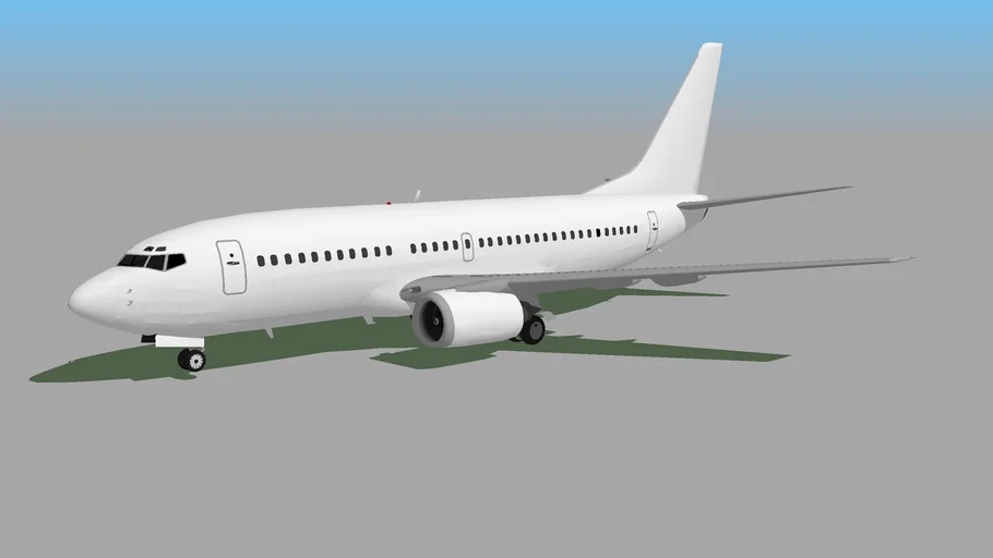 Template - Boeing 737-300 | 3D Warehouse