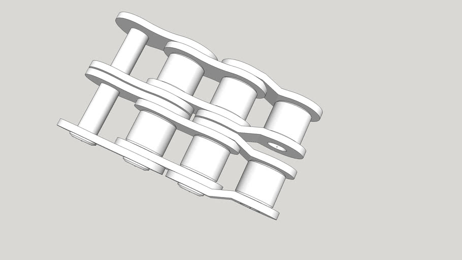 Chain DIN 8187 08B2 3D Warehouse