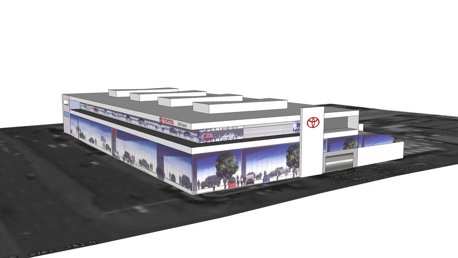 CMI Toyota - West Terrace (Adelaide) | 3D Warehouse