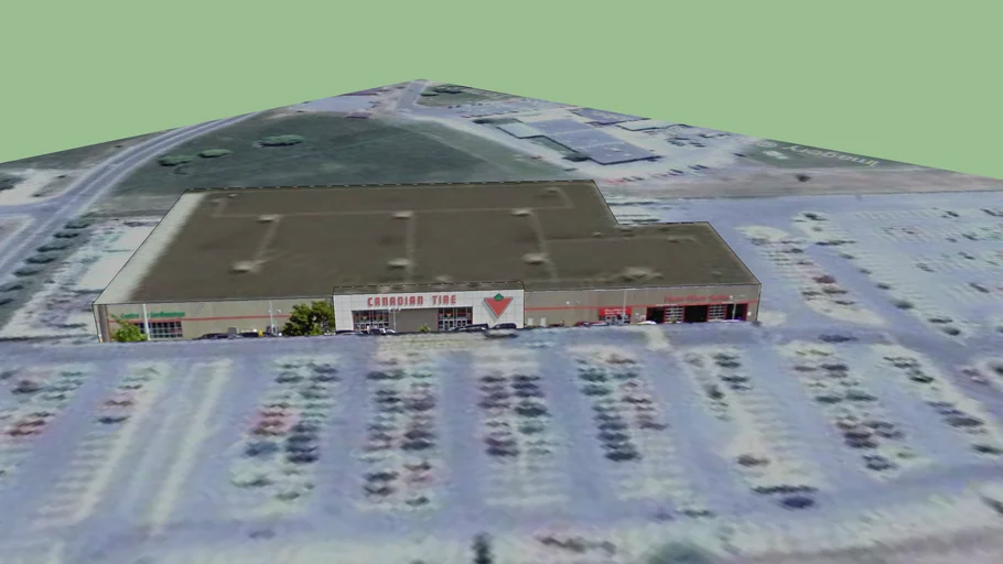Canadian tire joliette v2 3D Warehouse