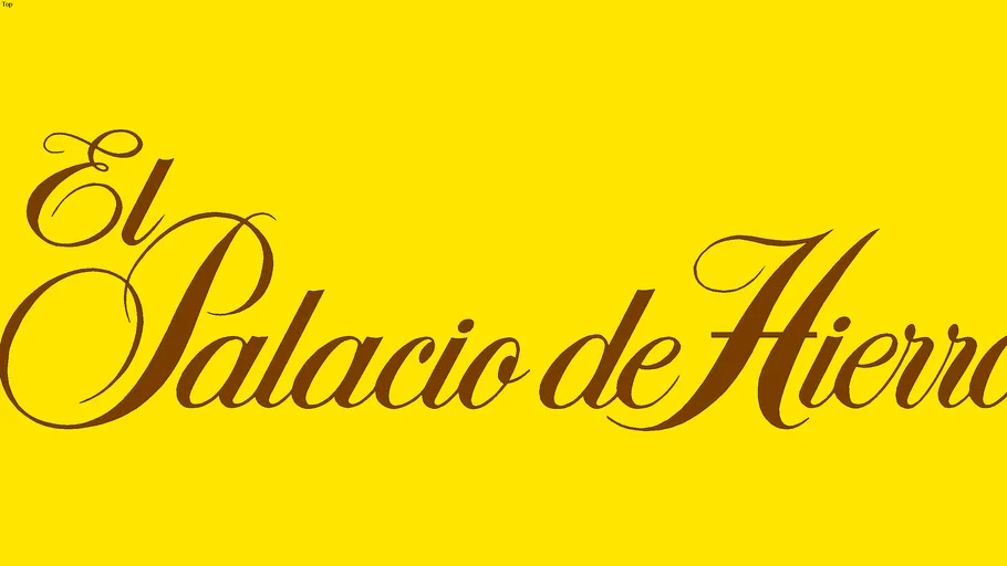Palacio de Hierro Logo | 3D Warehouse