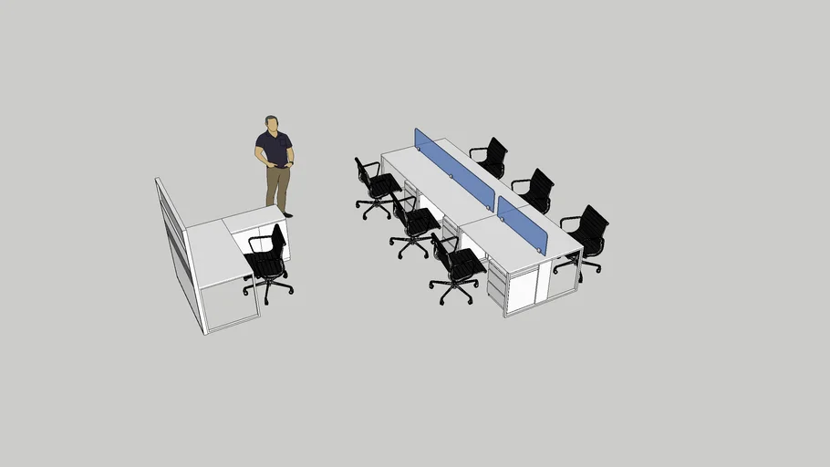 Workstation 3D Warehouse