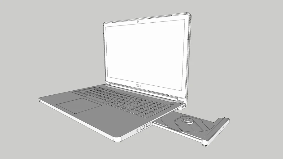 DELL Inspiron 15 5558 ( Laptop ) | 3D Warehouse