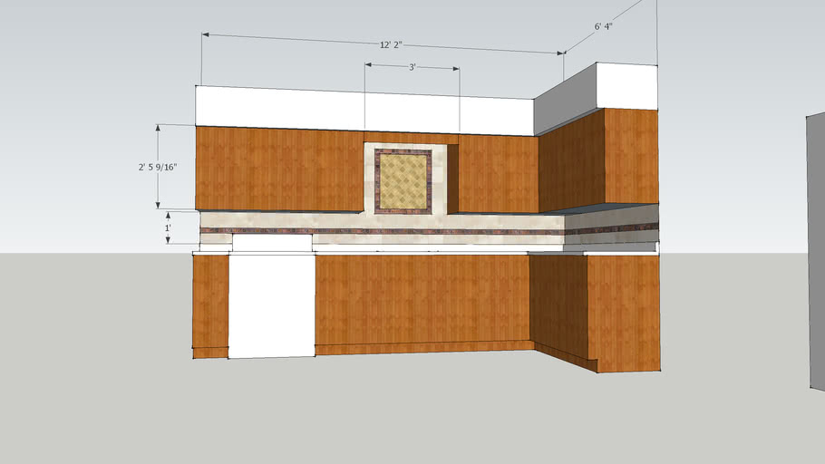 Ahlstrand Backsplash 3D Warehouse