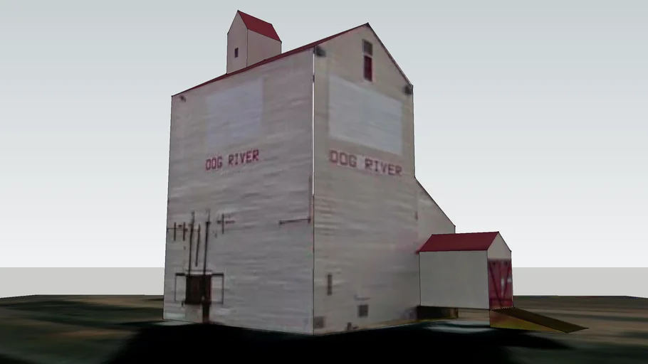 Rouleau Saskatchewan Grain Elevator | 3D Warehouse