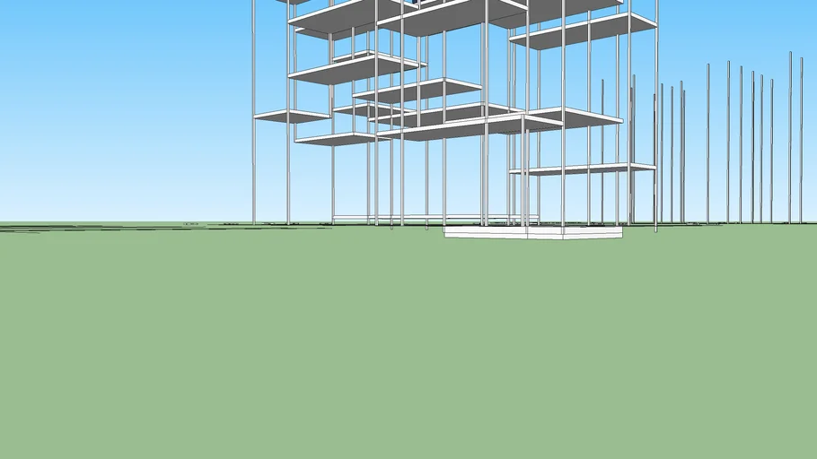 casa na sou fujimoto | 3D Warehouse