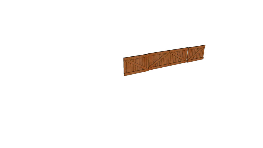Sliding Pallet Rack Doors-2 | 3D Warehouse