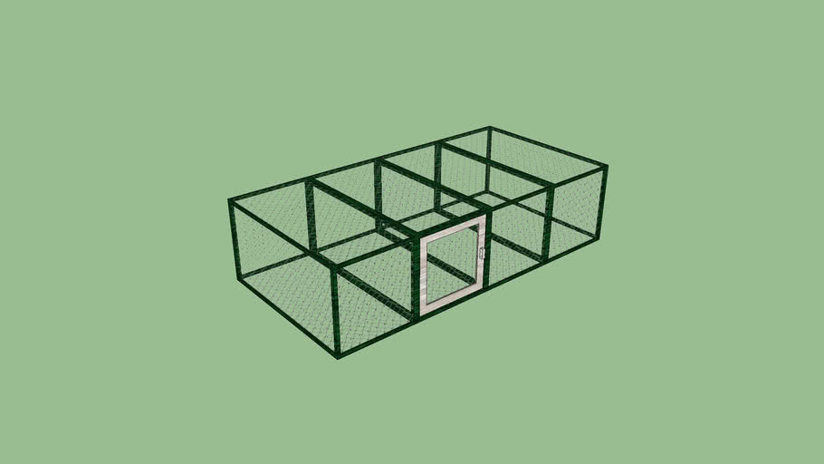 rabbit bunny run cage 3D Warehouse