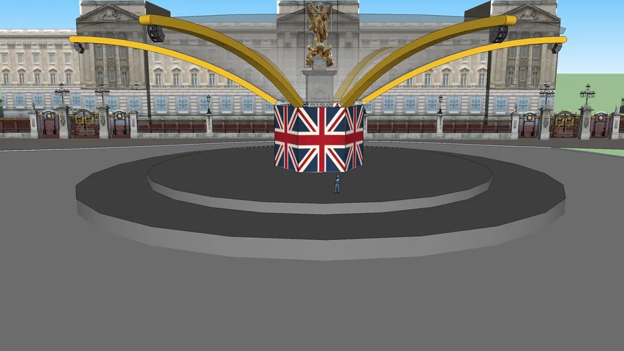 Diamond Jubilee Concert Stage 3D Warehouse