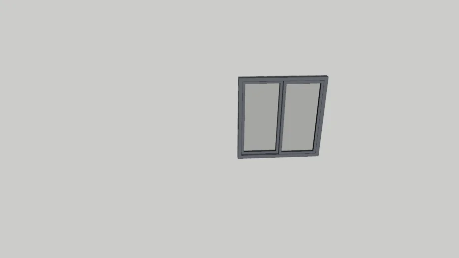 Window 4' x 4' | 3D Warehouse