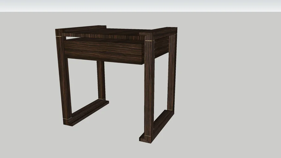 LARRY Rectangular small table | 3D Warehouse