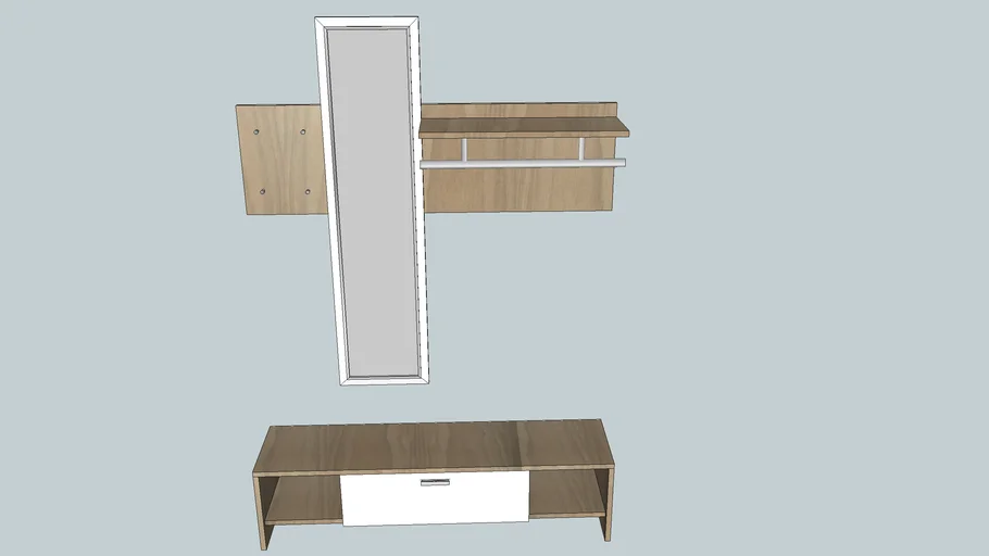 hallway furniture 3D Warehouse