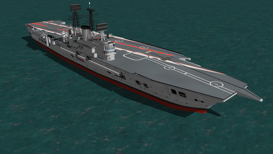 Edición Limitada HMS Ark Royal-mano acabado 25 
