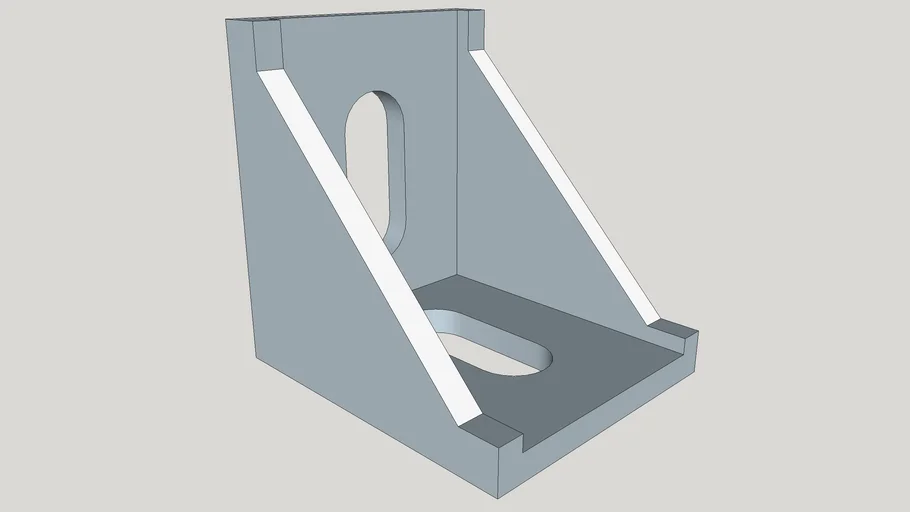 4040 - Aluminum Triangle-L Bracket