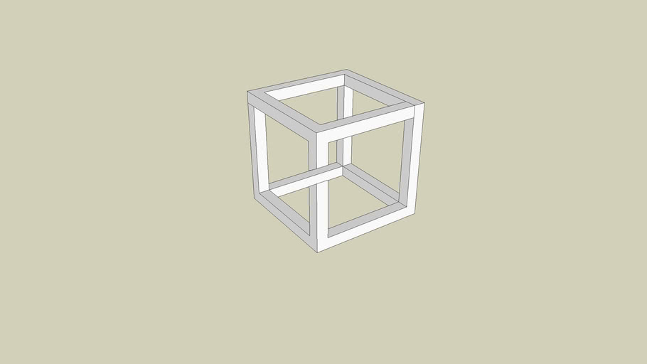 Impossible Cube | 3D Warehouse