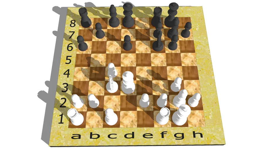 Chess - Side openings | 3D Warehouse