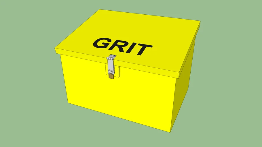 GRIT BIN 3D Warehouse