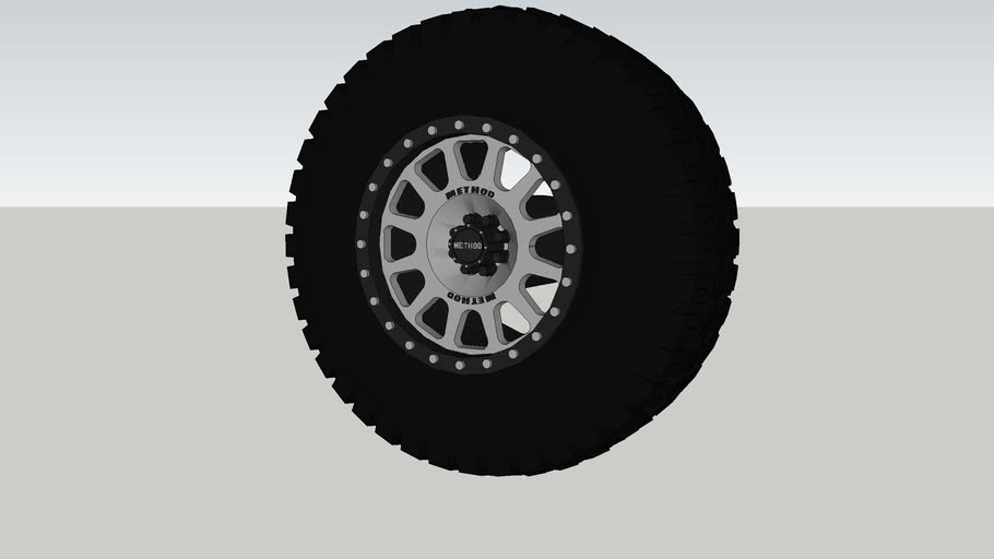 Method NV Offroad Truck Wheel 3D Warehouse