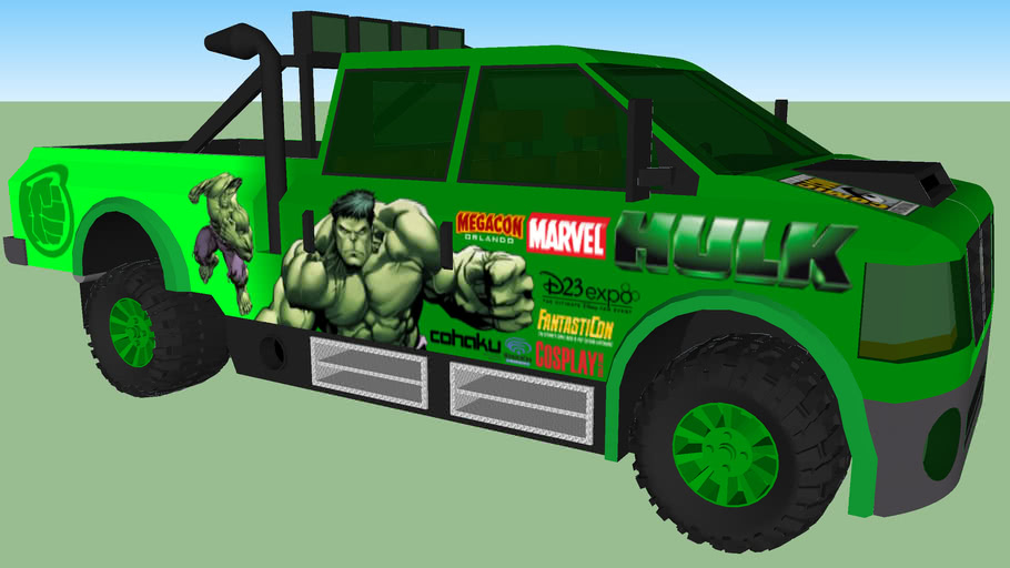 Marvel Hulk Car