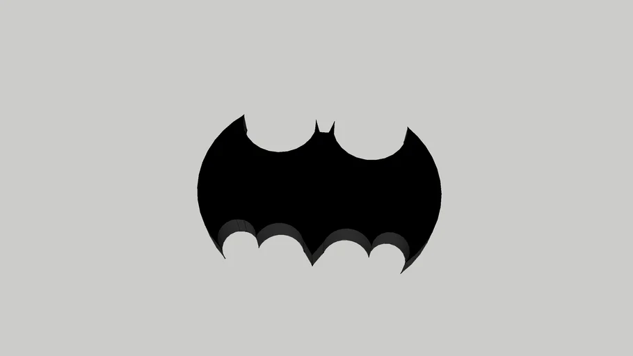 Batman logo | 3D Warehouse
