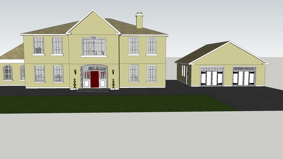 house with garage | 3D Warehouse