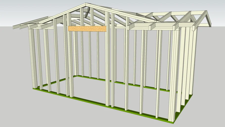 Shed_Backyard | 3D Warehouse