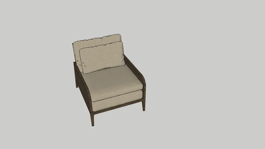 Napa Lounge Chair 3D Warehouse